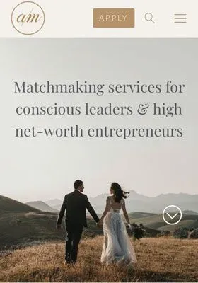 Ambiance Matchmaking for single professionals