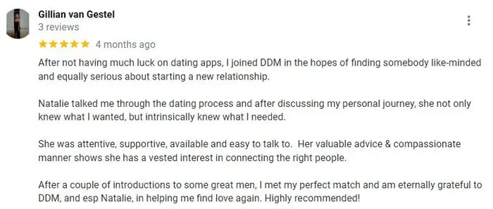 5-star DDM Google review