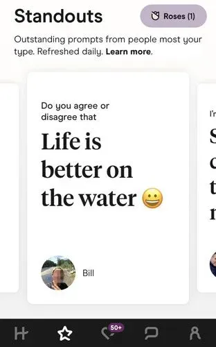 Hinge Standouts