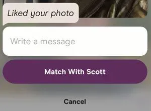 Hinge match with