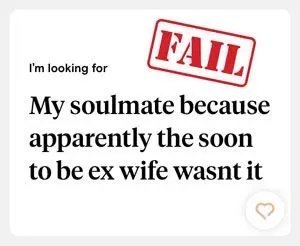 Hinge prompt mistake example #6