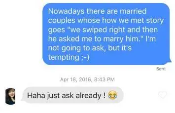 Tinder icebreaker that works