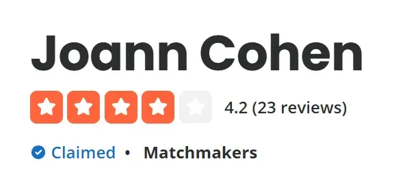 Joann Cohen reviews