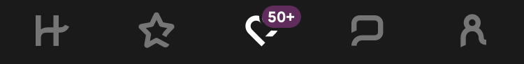 Hinge Likes You heart icon