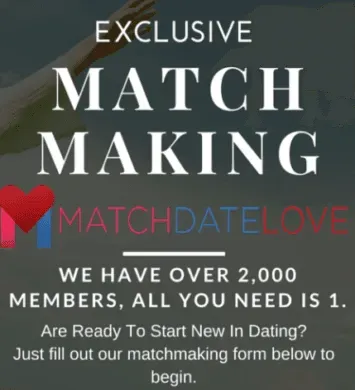 Match Date Love matchmaking services form
