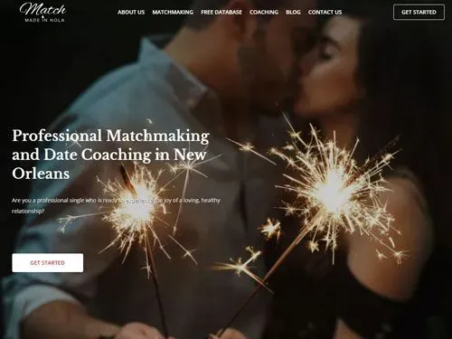 Match Made in NOLA is a professional matchmaking service