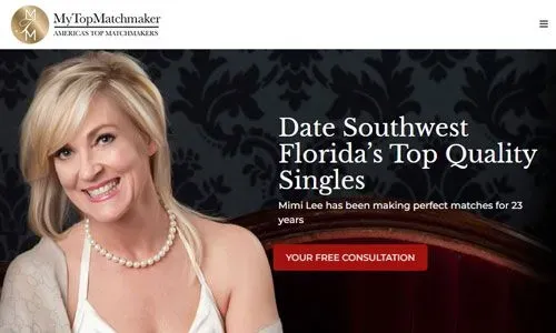 My Top Matchmaker offered services for singles in SW Florida