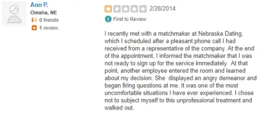 Nebraska dating yelp reviews