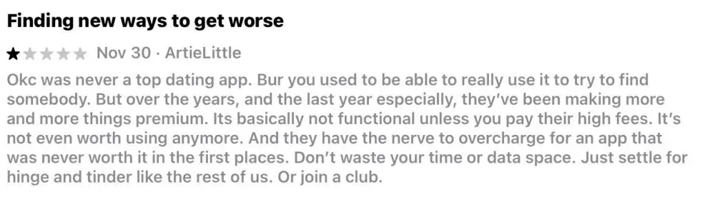 OKCupid review