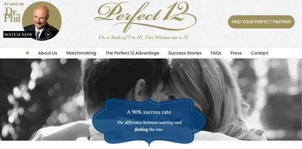 Perfect 12 matchmaking offers elite services for Beverly Hills singles