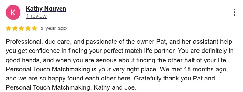 Personal Touch review