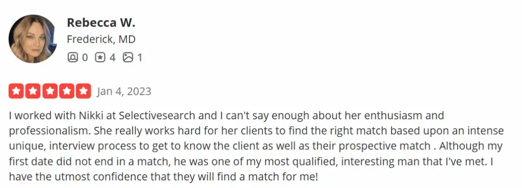 Selective Search reviews Chicago