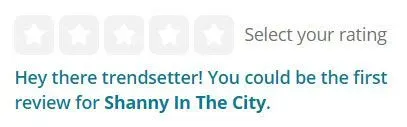 Shanny In The City Yelp page