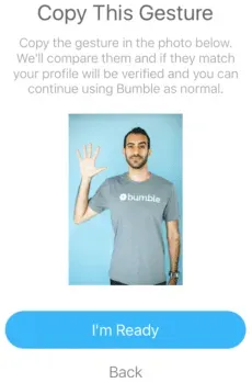 bumble profile verification