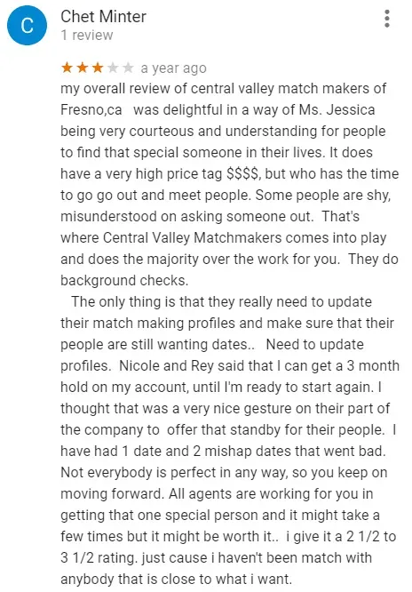 central valley matchmaker google