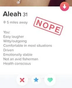List of things a woman wants in her matches