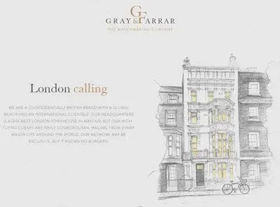 Gray And Farrar, an elite UK dating agency