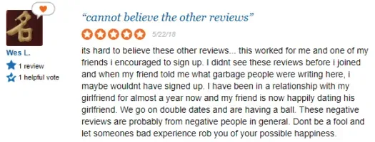 5 star Toronto Matchmakers review